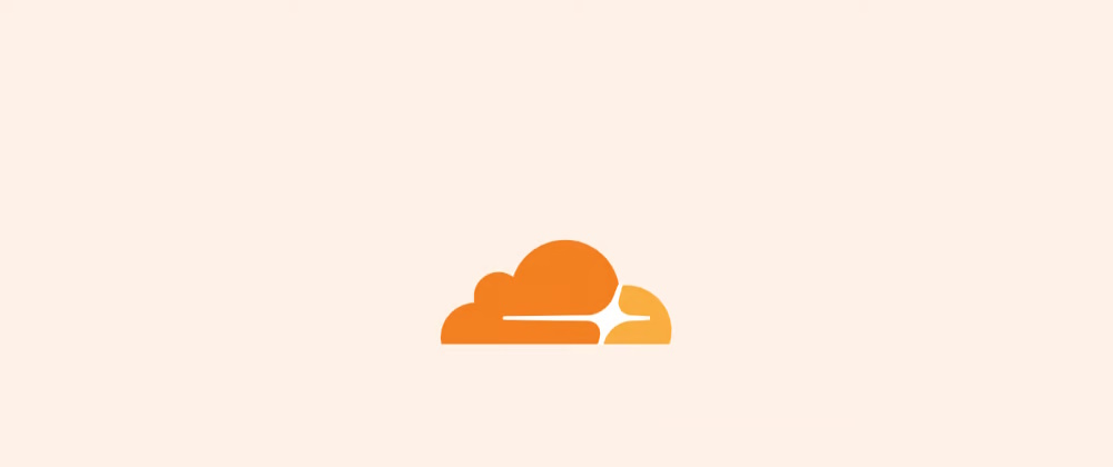 The cloudflare logo